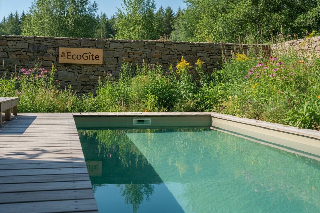 Gîte écologique rénové avec jardin naturel au sud de Toulouse